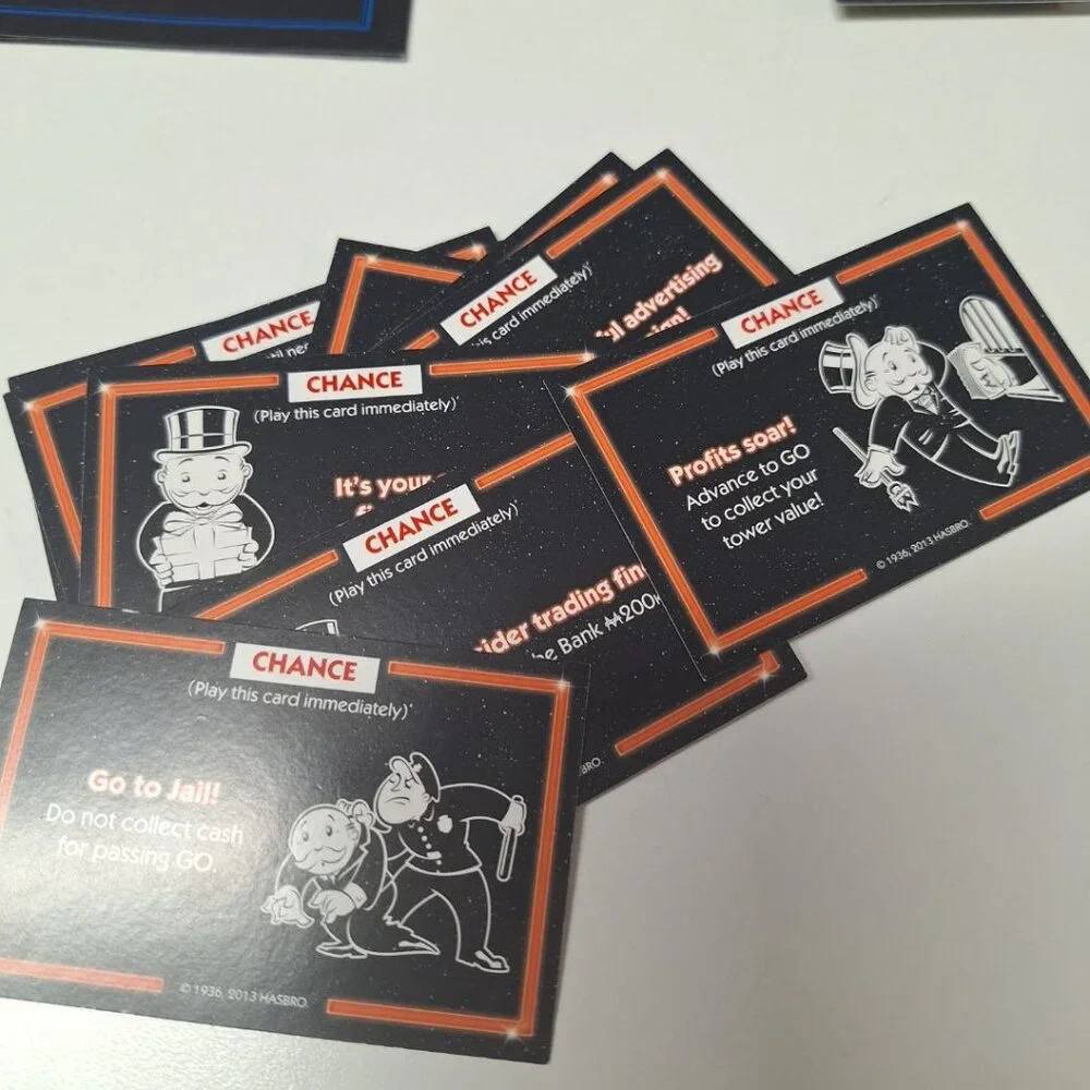 Monopoly Empire 2014 Replacement Pieces Cards Chance Instructions‎ Rules
